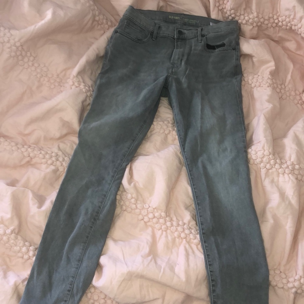 Old Navy mid-rise (fits like high) skinny jeans